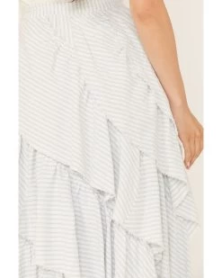Free People Women's The Rock Runway Maxi Skirt -Women - Western Cowboy 2000395774 450 P4