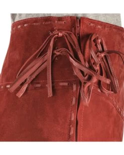 Scully Women's Suede Leather Fringe Skirt 11 Scully Women's Suede Leather Fringe Skirt -Women - Western Cowboy 225D49 70 D3
