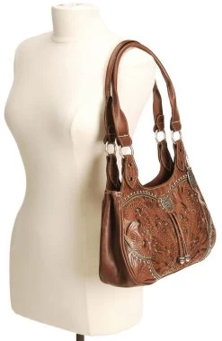 American West Lady Lace Tote Handbag