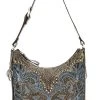 American West Annie's Secret Zip Top Shoulder Bag