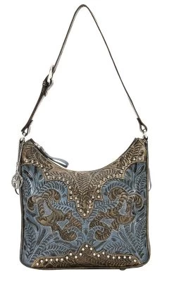 American West Annie's Secret Zip Top Shoulder Bag